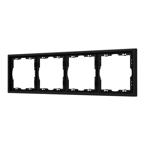 Рамка пластиковая FRM-NOBE-SFPL-4-BK (Arlight, -)