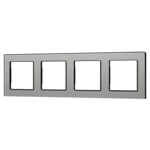 Рамка стеклянная FRM-GLARE-GS-4-GR (Arlight, -)