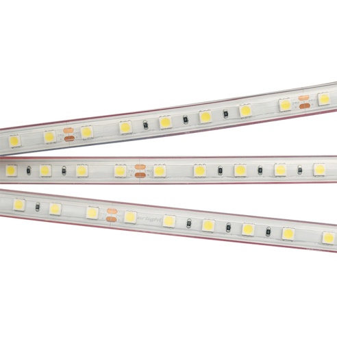 Лента светодиодная RTW 2-5000PS 24V White6000 2x (5060, 300 LED, LUX) (Arlight, 14.4 Вт/м, IP67)