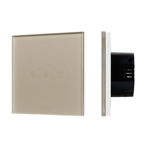 Светорегулятор сенсорный с Zigbee управлением SWT-OMALI-SD3-ZB-GD (250V, 500W) (Arlight, Стекло)