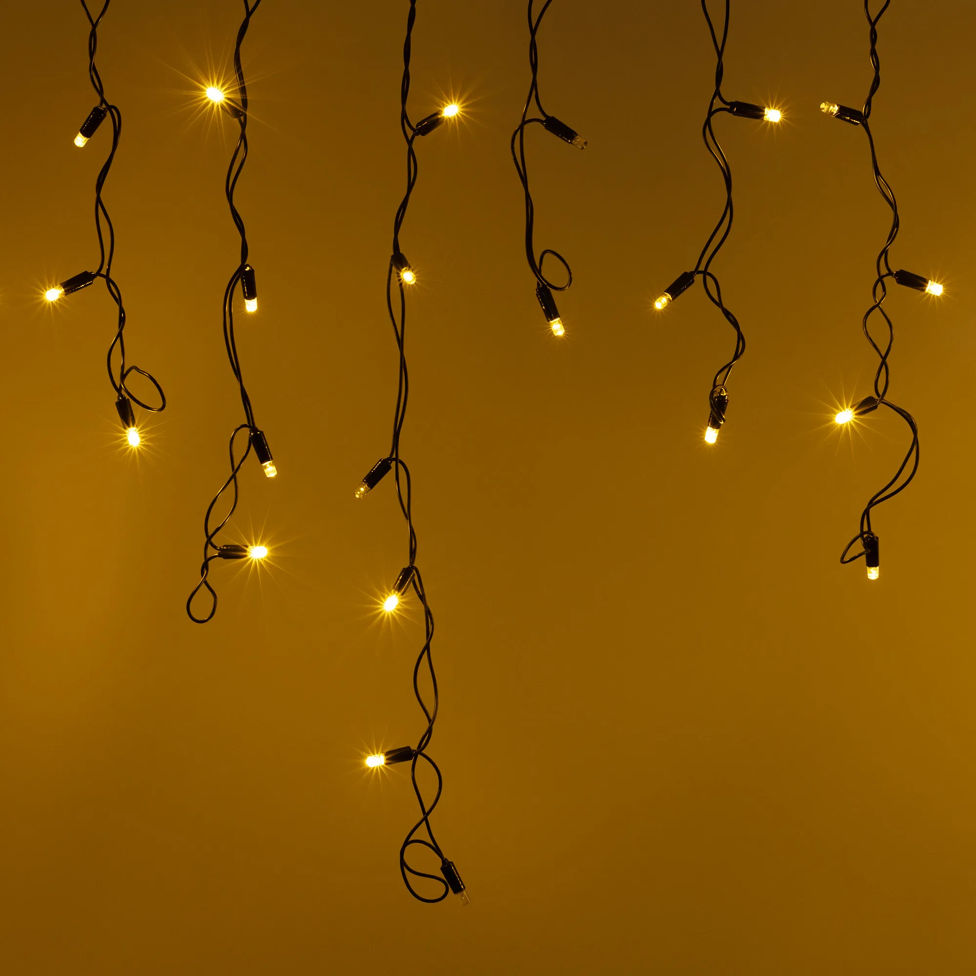 Светодиодная гирлянда ARD-EDGE-CLASSIC-2400x600-BLACK-88LED-PULSE Warm (230V, 6W) (Ardecoled, IP65) - изображение товара