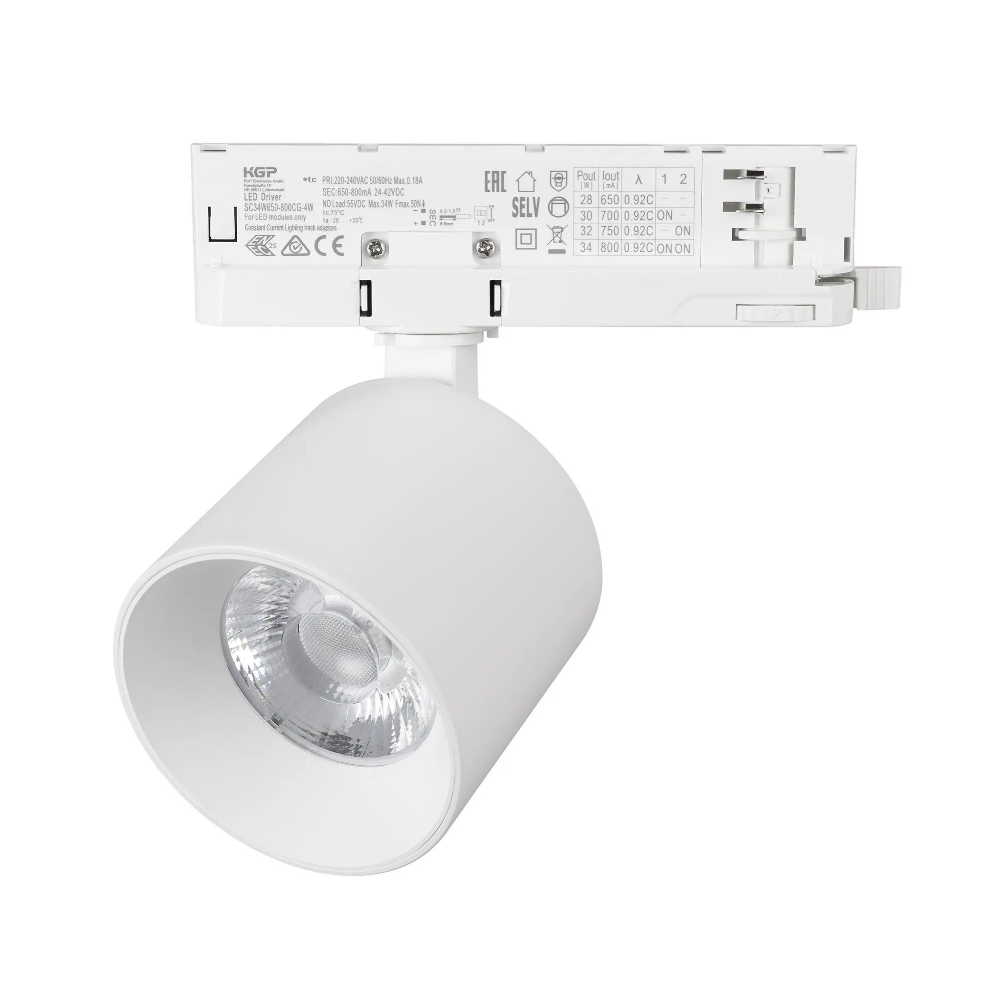 Светильник LGD-DYKE-4TR-R90-26W Day4000 (WH, 50 deg, 230V, TRIAC) (Arlight, IP20 Металл, 5 лет)