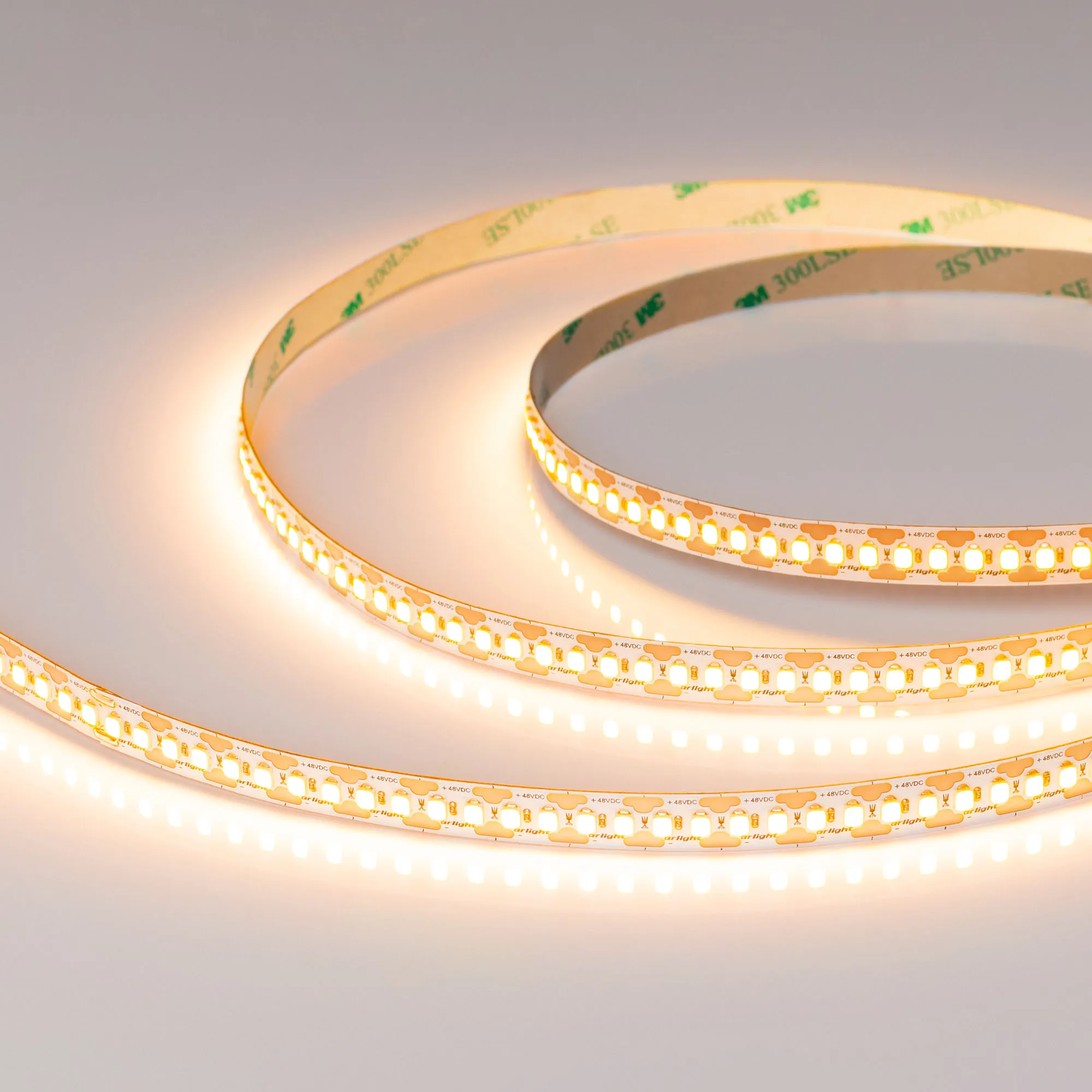 Лента UL-A180-10mm 48V Warm2400-CX2 (19 W/m, IP20, 10m) (Arlight, 7 лет) - изображение товара