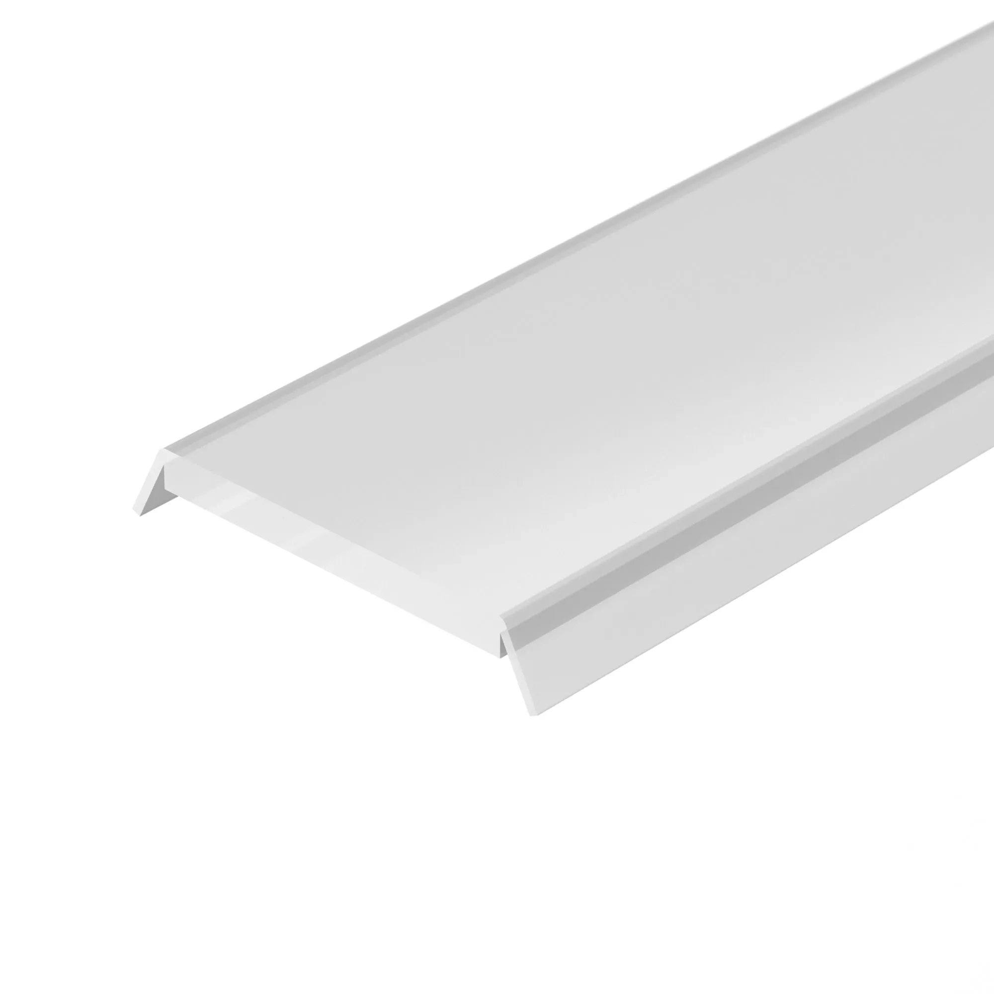 Экран прозрачный для профиля PLS-LOCK (Arlight, Пластик) - изображение товара