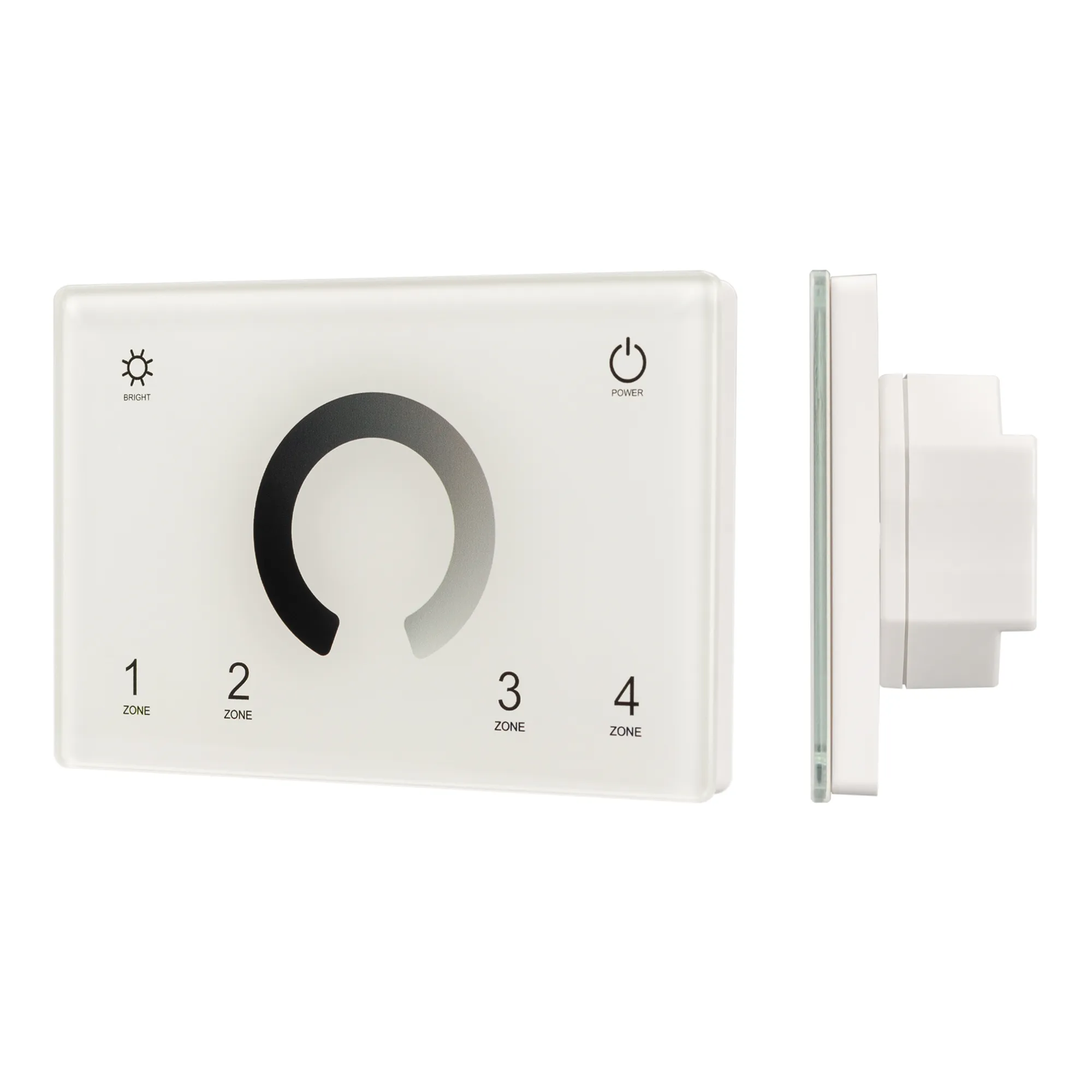 Панель Sens SMART-P79-DIM White (230V, 4 зоны, 2.4G) (Arlight, IP20 Пластик, 5 лет) - изображение товара