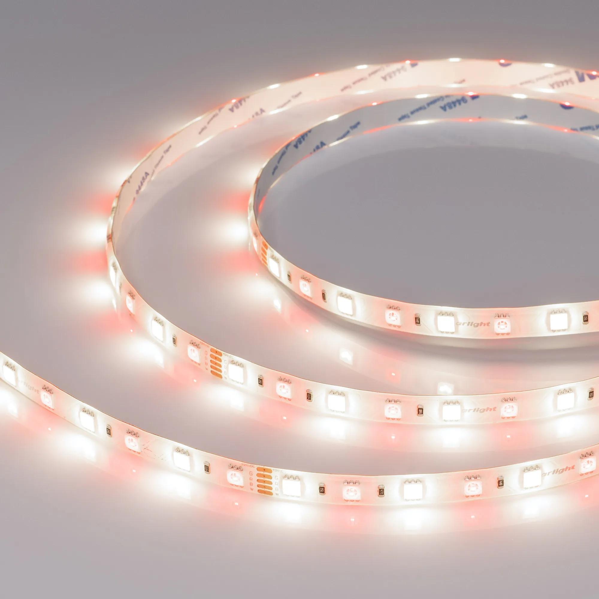 Лента светодиодная RTW-SE-B60-10mm 24V RGBW-White (14.4 W/m, IP65, 5060, 5m) (Arlight, Открытый) - изображение товара
