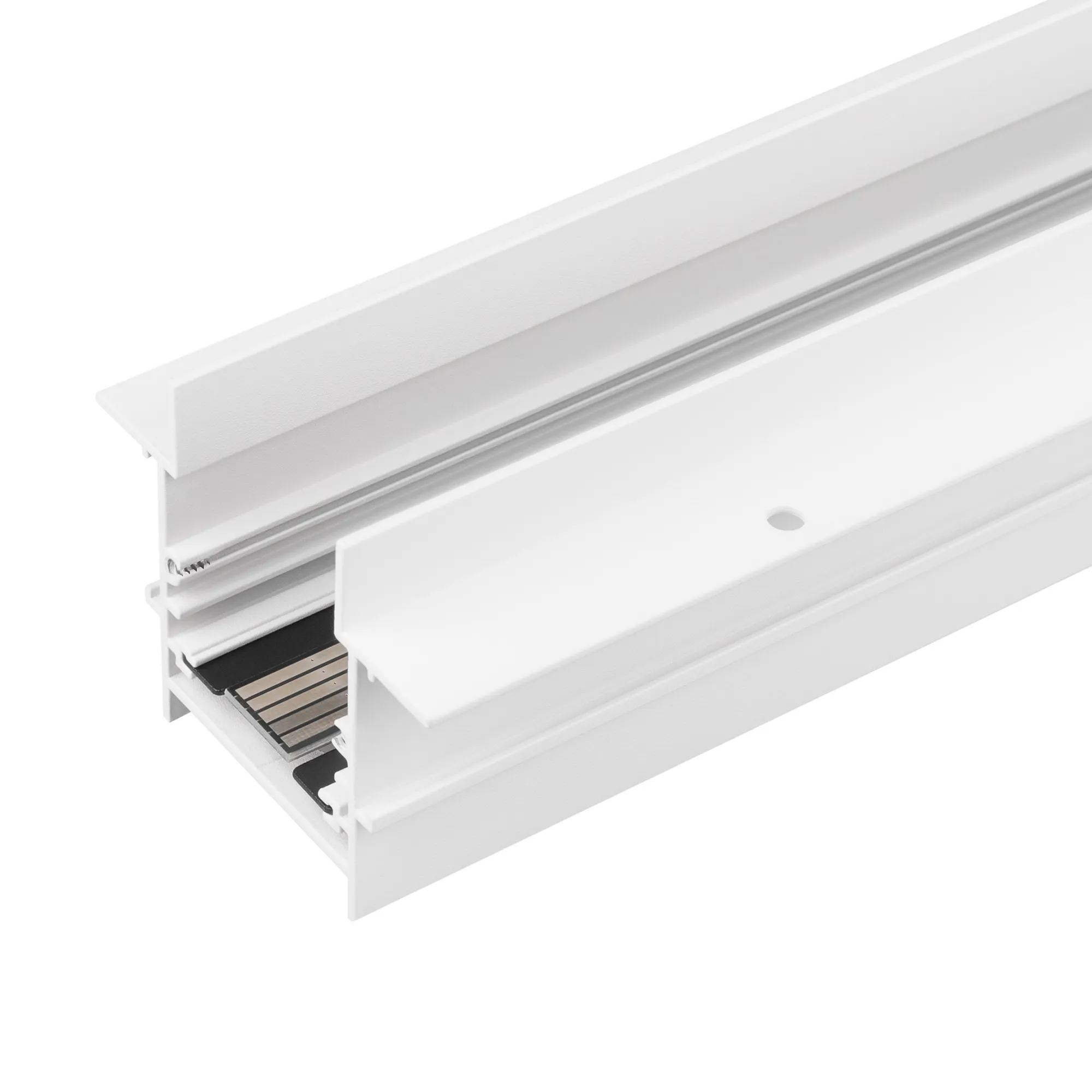 Трек встраиваемый MAG-TRACK-4560-FDW-2000 (WH, 5LN) (Arlight, IP20 Металл, 3 года) - изображение товара