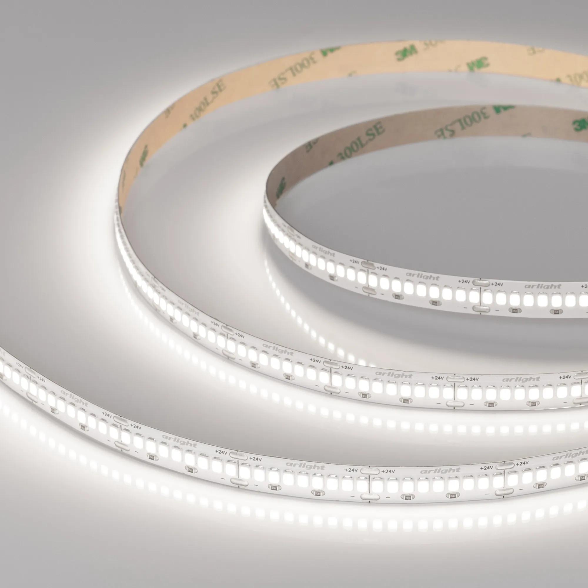 Лента ULTRA-A288-10mm 24V Day5000 (17 W/m, IP20, 5m) (Arlight, высок.эфф.200 лм/Вт) - изображение товара