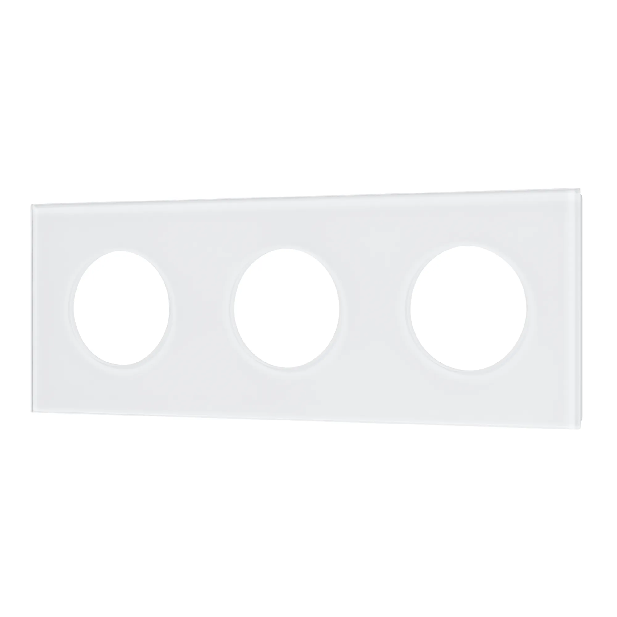 Рамка стеклянная FRM-GLARE-GC-3-WH (Arlight, -) - изображение товара