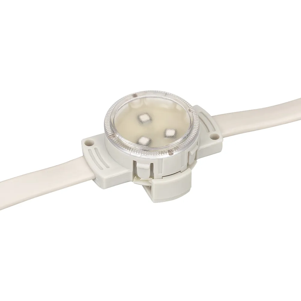 Флэш-модуль SOLEX-DMX-D30-3LED-12V RGB с держателем (Arlight, Герметичный) - изображение товара